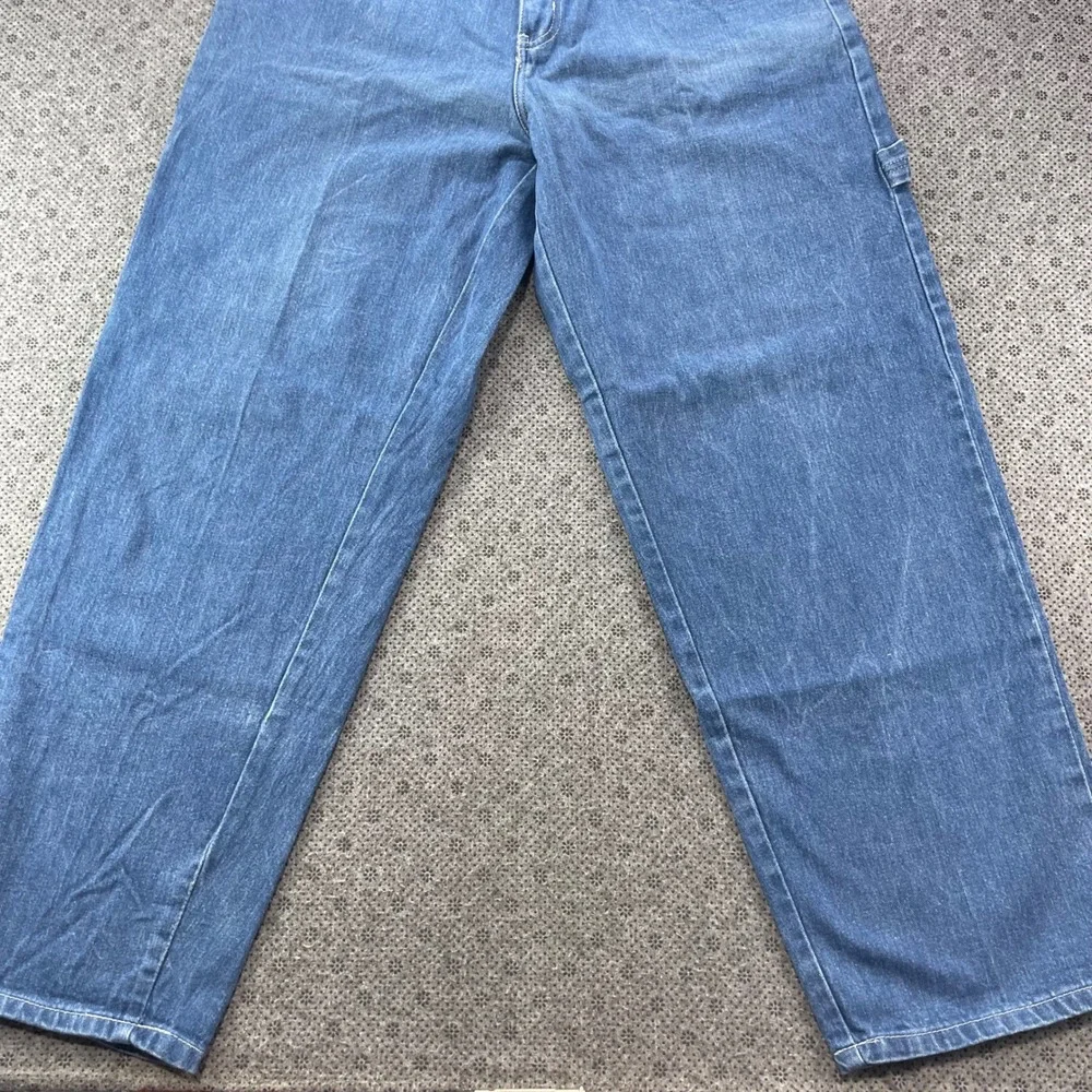 Vintage Iceberg Jeans History Blue Carpenter Pants Mens 36x32 Baggy Wide Leg